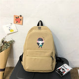 Canvas Backpack Casual Teen Girls Shoulder Bag Mochila Feminina Sac