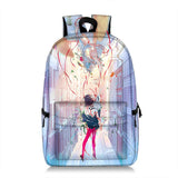 Capacity Backpack Canvas Boys Girls Schoolbag Rucksack Travel Mochila