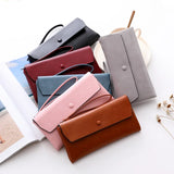 Multi-functional Women's Long Wallet with Phone Holder