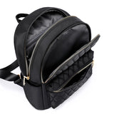 Diamond Lattice Women School Backpack Female Travel Backpack