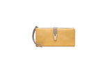 Women's Leisure Buckle Long Pu Wallet Wrist Band