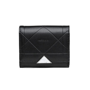 Pretty Small Wallet with Rhombus Design