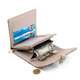 Pretty's Three-Fold Love Pendant Women's Short Wallet