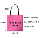 Pride LGBT Handbag Women Lady Shopping Bag Student Boys Girls High Capacity