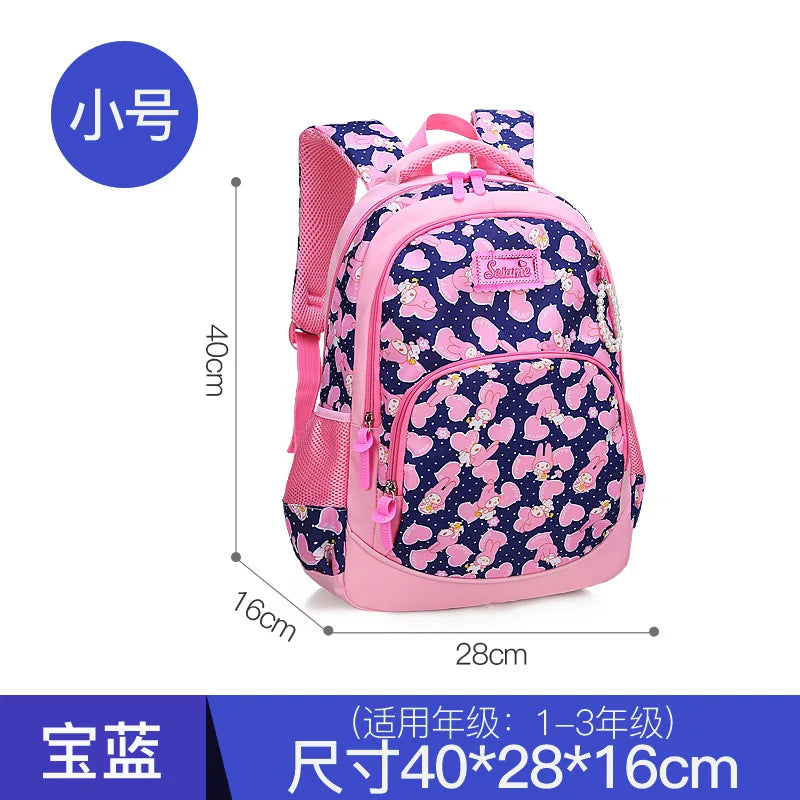 Orthopedic School Backpack Princess for Girls Kids Satchel Schoolbag