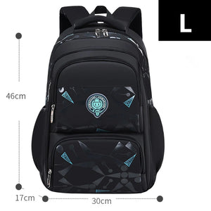 Kids Waterproof Orthopedic School Backpack