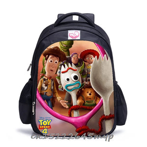 Kids Backpack School Student Cartoon Boys 1-6 Children Backpack