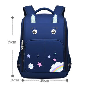 Children's Printing School Backpack - Student Book Bag