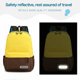 Kids Reflective Schoolbag Light Book Bag