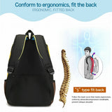 Kids Reflective Schoolbag Light Book Bag