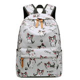 Kids Cartoon Cat Unicorn School Backpack for Girls