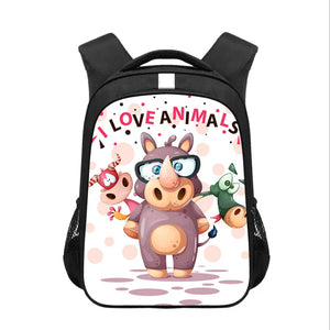 Cartoon Children's Backpack with Large Capacity