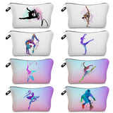 Rhythmic Gymnastics Makeup Bag Toiletry Organizer