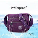 Women Waterproof Shoulder Bag Vintage Crossbody Bag