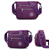 Women Waterproof Shoulder Bag Vintage Crossbody Bag