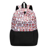 Printed Backpack Women Travel Bag High Capacity Solid Women Backpack
