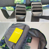 Large Capacity Nylon Backpack Women Waterproof Vintage Style