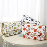 Floral Chain Women's Shoulder Messenger Small Square Casual Bag