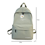 Flower Children School Bags Teenage Girls Waterproof Backpack
