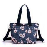 Floral Shoulder Bag Large Capacity Top-Handle Crossbody Tote