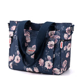 Floral Shoulder Bag Large Capacity Top-Handle Crossbody Tote