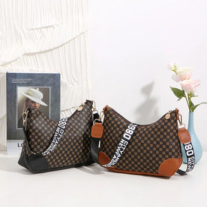 Printed Messenger Bag Ladies Crossbody Handbag Large Capacity