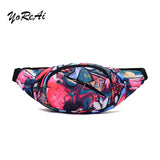 Women's Waist Bag Waterproof Belt Bag for Travel - Fanny Packs
