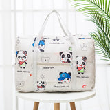 Large Capacity Travel Bag for Women Foldable Duffel Storage Bag