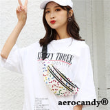 Colorful Waist Bag Women Fanny Pack Cartoon Belt Phone Pouch