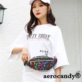 Colorful Waist Bag Women Fanny Pack Cartoon Belt Phone Pouch
