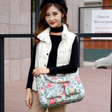 Nylon Women Handbag Shoulder Bag Large Capacity Tote Vintage Messenger Bag