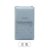 Flower Mini Crossbody Bag Women PU Leather Shoulder Messenger Small Lady Wallet