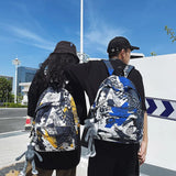 Waterproof Nylon Backpack for Girls Large Capacity Schoolbags