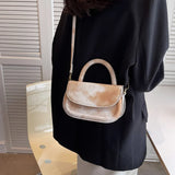 Pattern Shoulder Bags for Women Small Flap Crossbody Bag