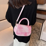 Pattern Shoulder Bags for Women Small Flap Crossbody Bag