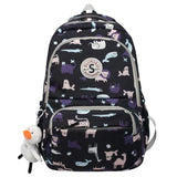 Printing Woman Backpack Schoolbag For Teenage Girls Boys High School BagPack