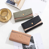 Pritti Women's Long Wallet with Zipper Buckle Embossed Design