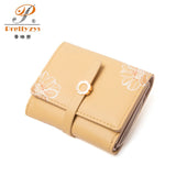 Pritti Women's Short Zipper Buckle Wallet