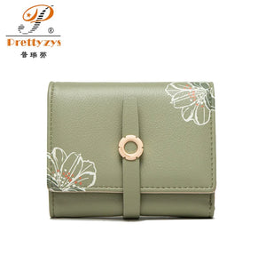 Pritti Women's Short Zipper Buckle Wallet