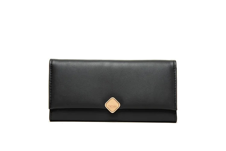 Pritty Style Women's Long Small Fresh Pu Wallet