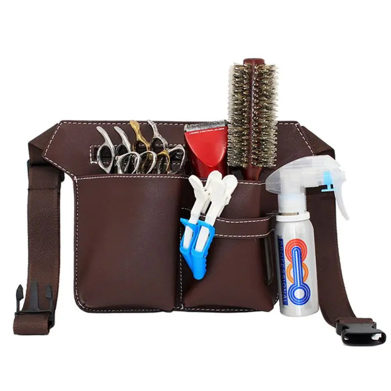 Barber Scissors Bag Waist Pack Hairdressing Salon Tool