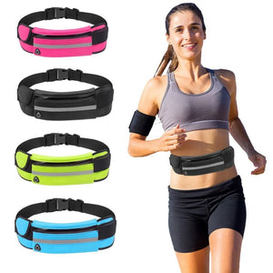 Running Waist Bag Sports Belt Pouch Mobile Phone Case Men Women