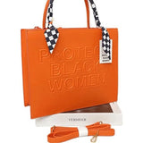 Large Capacity Women Shopper Shoulder Bag Pu Leather Handbag