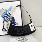 Women Handbags PU Leather Tote Shoulder Bags Scarf Ladies Purse