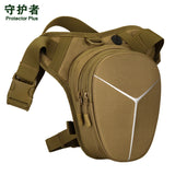 Reflective Motorcycle Riding Waist Bag Leg Bag Crossbody Bag