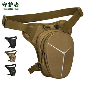 Reflective Motorcycle Riding Waist Bag Leg Bag Crossbody Bag
