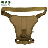 Reflective Motorcycle Riding Waist Bag Leg Bag Crossbody Bag