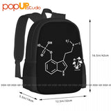 Psilocybin Magic Mushrooms Psychedelic Backpack Large Capacity
