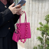 Pitaya Small Square Bag Acrylic Chain Portable Messenger Bags