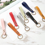 Female Leather Car Key Chain Gift Key Pendant